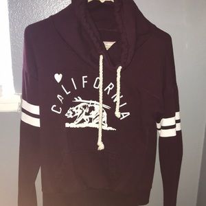 Purple California hoodie